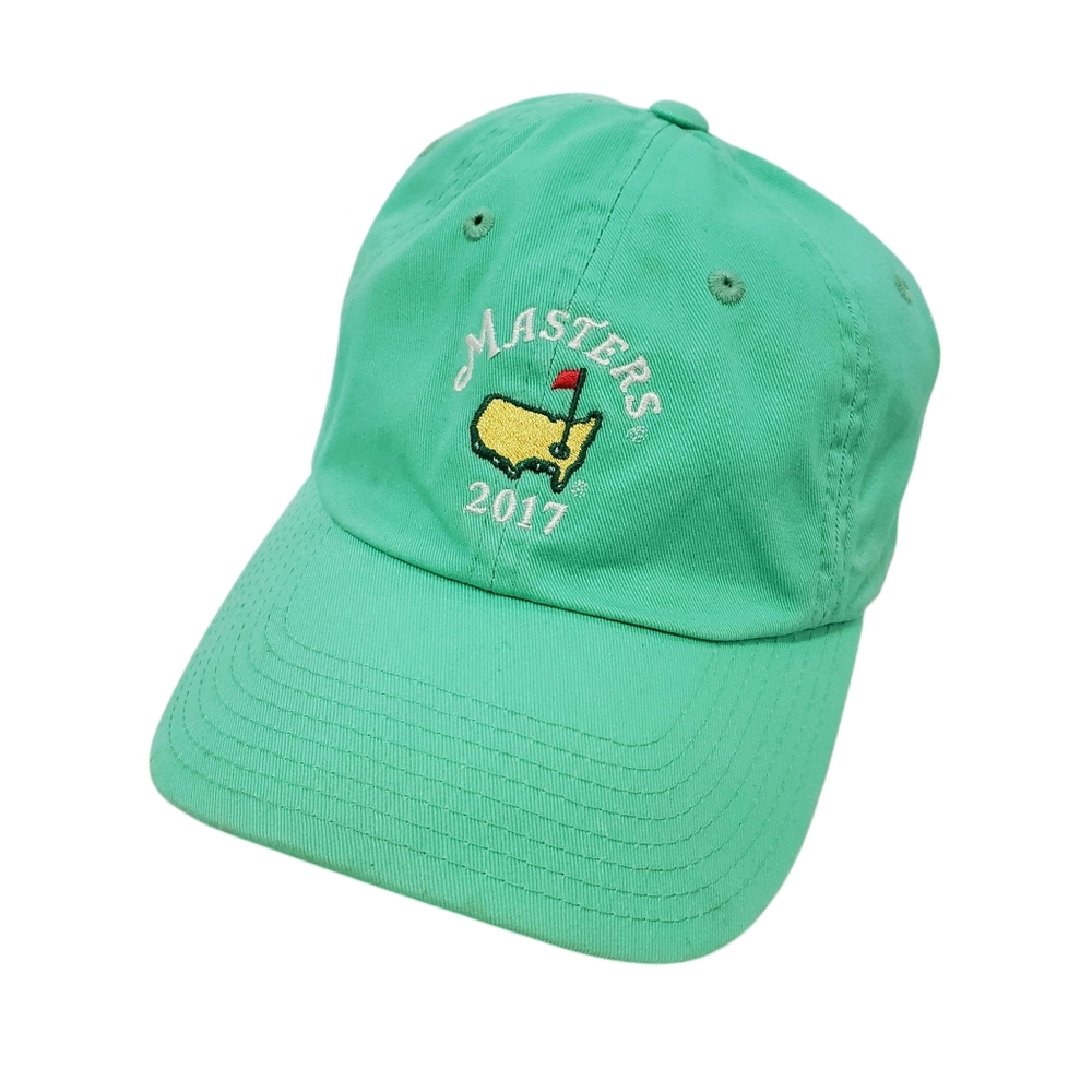 Masters 2017 Hat Embroidered Light Green Golf Cap Augusta National Tournament